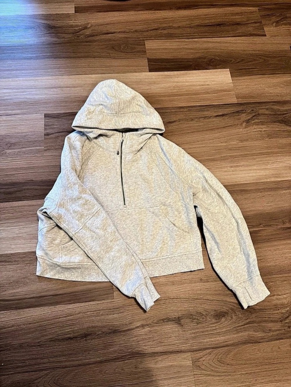 lululemon Scuba Oversized Full-Zip Hoodie Gray